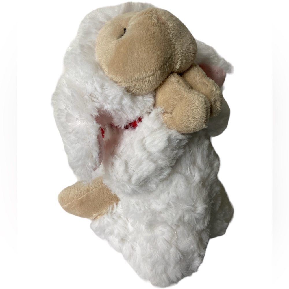 Baby Ganz Musical Holiday Lamb Sheep Stuffed Plush Silent Night. Tested Works
